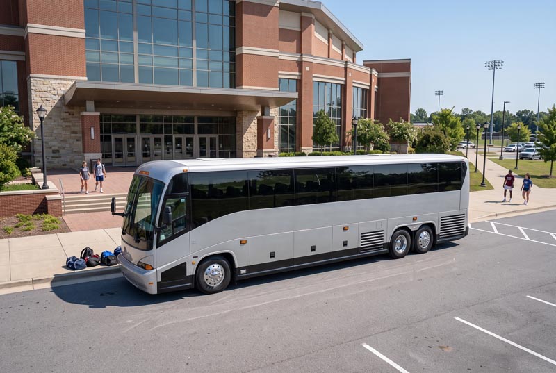 Sports Team Charter Bus Rentals in Cambridge, MA